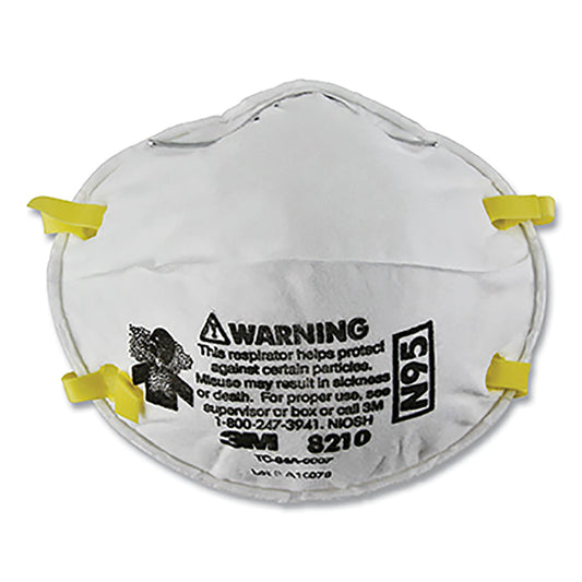 3M™ N95 Particulate Respirator Mask, Half Facepiece, Filter, One Size (Box of 20)