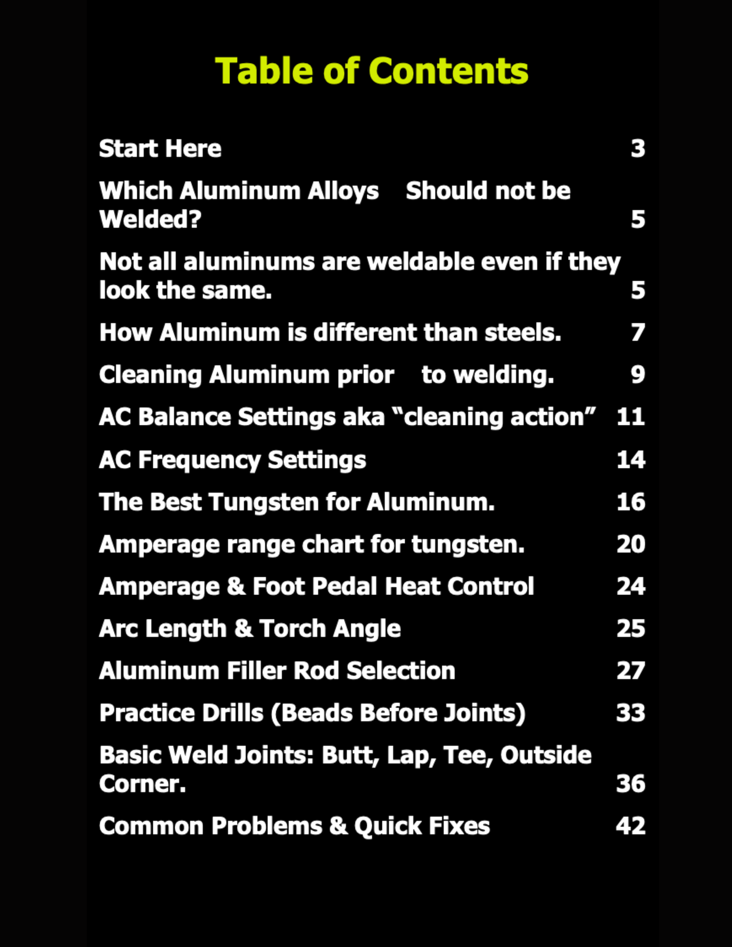 How To: TIG Weld Aluminum Digital Handbook