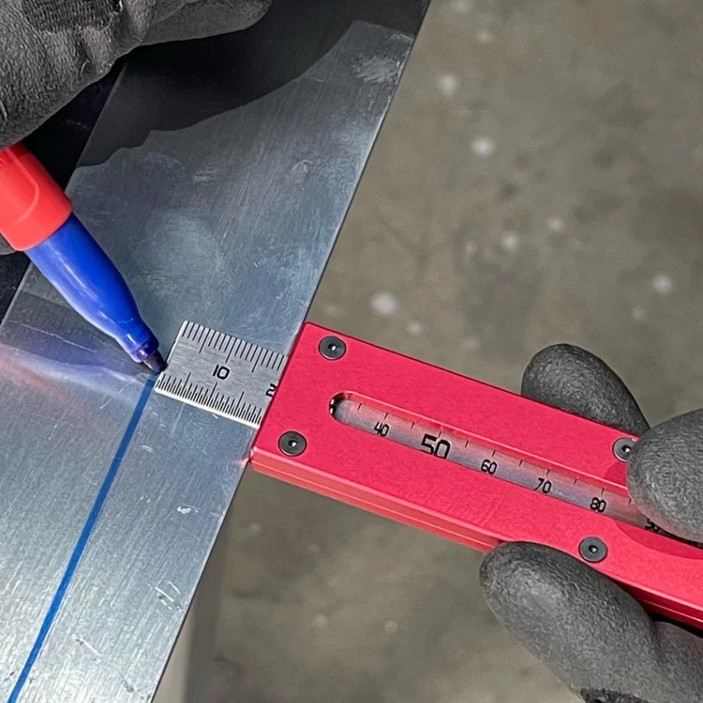 Symbiotic Engineering Fabricator's Ruler