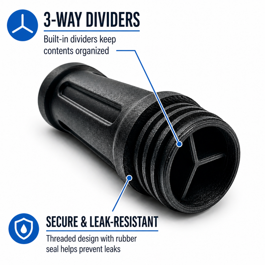 Weldmonger® SHORTY Tungsten Electrode Storage Tube