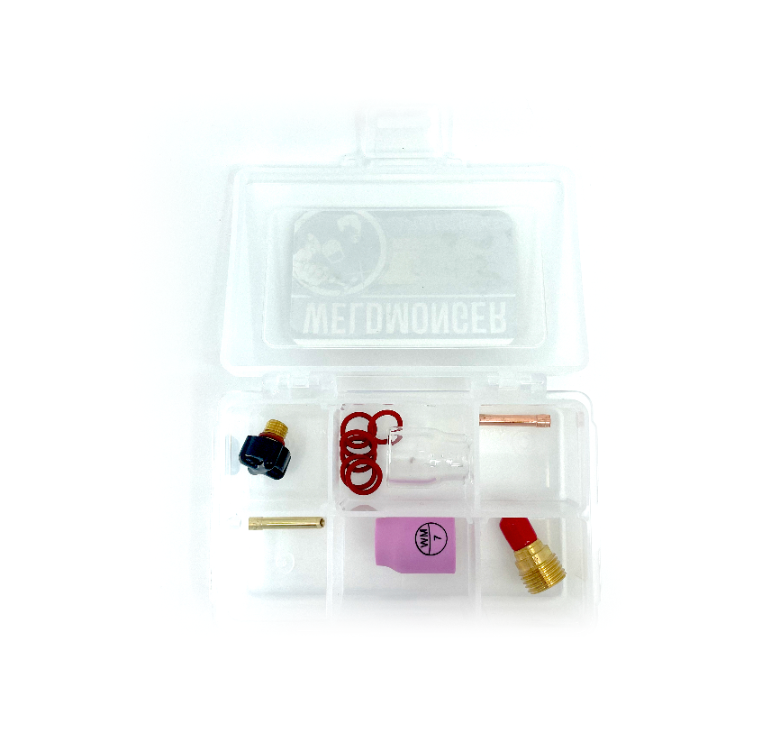 WELDMONGER® LUCKY #7 PRO Combo Kit, Size 3/32 - For 9, 20 Style Torches
