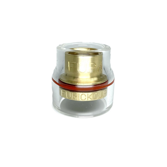 FUPA SG-13 Thread-On Glass Fupa #13 Cup (for #9/20 and #17/18/26 style torches)
