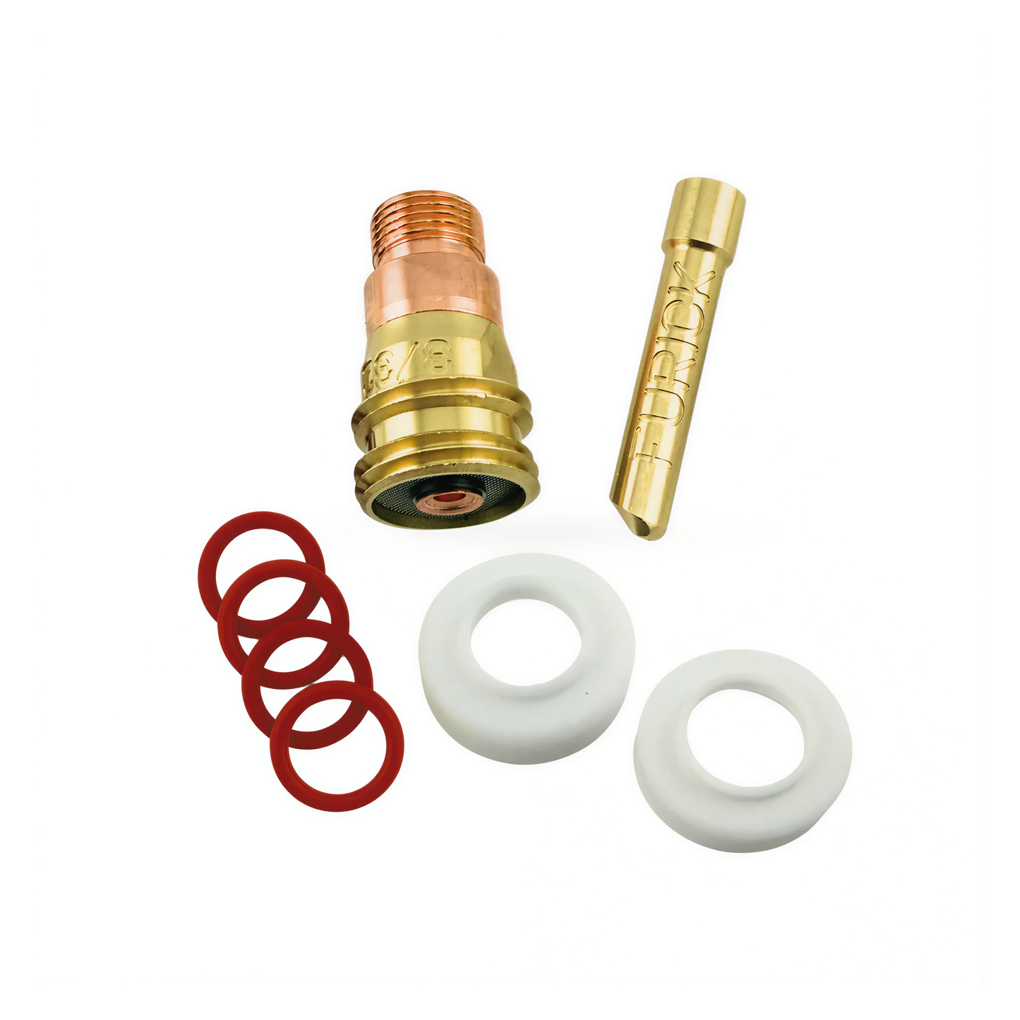 Furick Glass/Ceramic Cup Adapter Kit - for 17,18,26 Style Torches