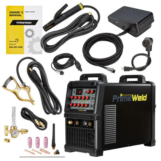 Weldmonger®/PrimeWeld TIG 325x Air Cooled Shop Bundle