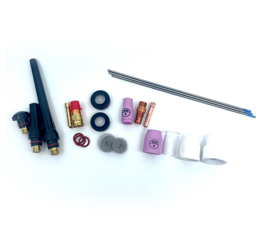 Weldmonger® Challenger TIG Kit for #17/18/26 Torches