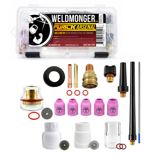 Weldmonger® Furick TIG Arsenal Kit For 9,20 Style Torches
