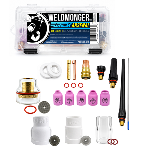 Weldmonger® Furick TIG Arsenal Kit For #17, 18, 26 Torches