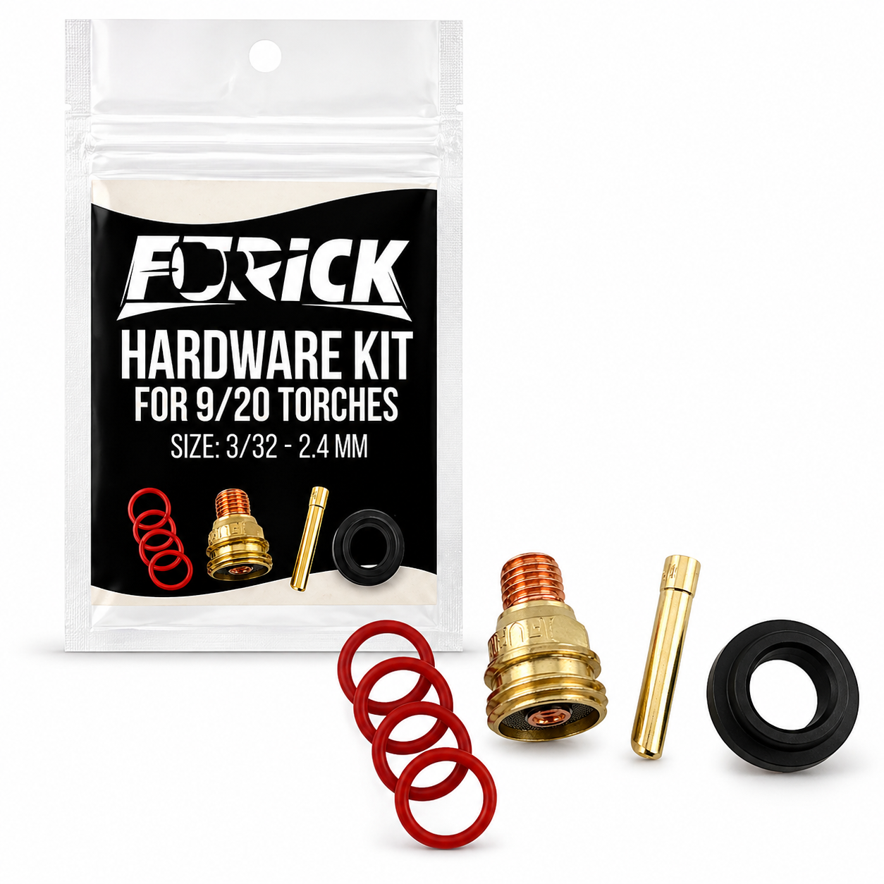 Furick Clear/Ceramic Cup Hardware Kit - for 9,20 Style Torches