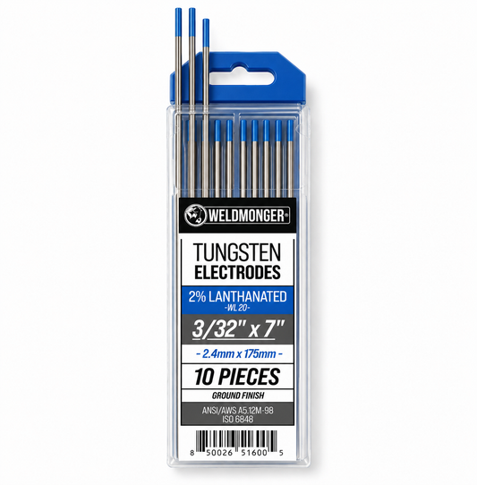 Weldmonger® 2% Lanthanated Tungsten, 10 Pack