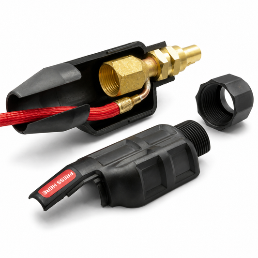 CK Worldwide DINSE 35 Safe-Loc™ Connector – Water-Cooled (SLWHAT-35)