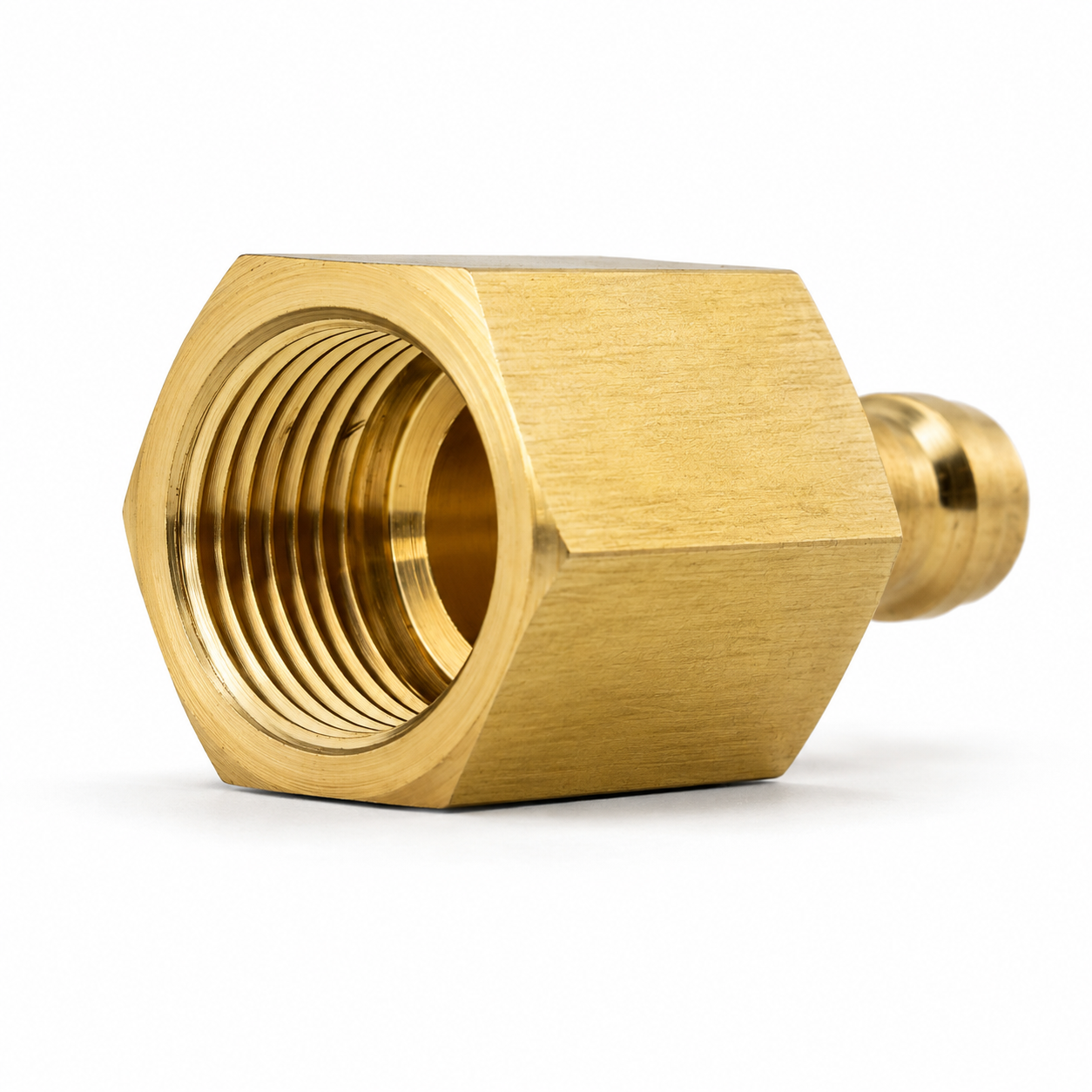 CK Worldwide QDGAP Gas Quick Connect Adapter Plug – 5/8"-18 Female to 9mm Quick Connect