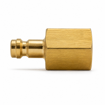 CK Worldwide QDGAP Gas Quick Connect Adapter Plug – 5/8"-18 Female to 9mm Quick Connect