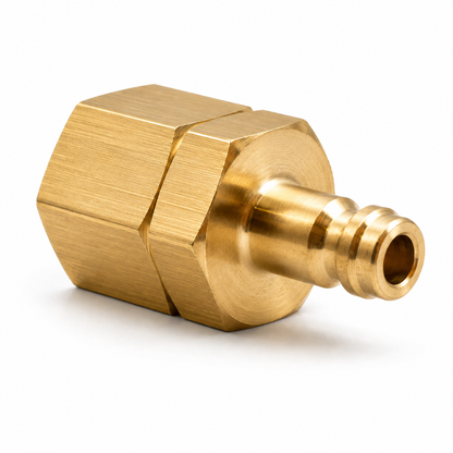 CK Worldwide QDWAP Water Quick Connect Adapter Plug – 5/8"-18 LH Female to 9mm Quick Connect