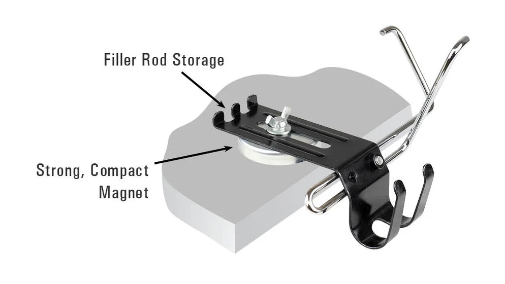 Strong Hand Tools Table Edge TIG Torch Rest, MRT50
