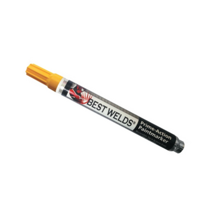 BEST WELDS Prime-Action Paint Marker, Reversible Chisel/Bullet Tip