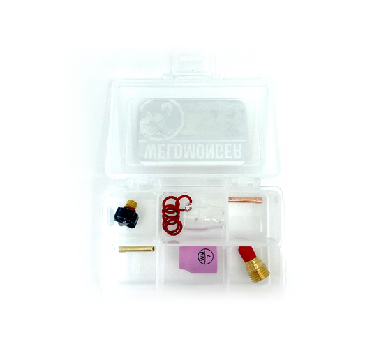 WELDMONGER® LUCKY #7 PRO Combo Kit, Size 3/32 - For 9, 20 Style Torches
