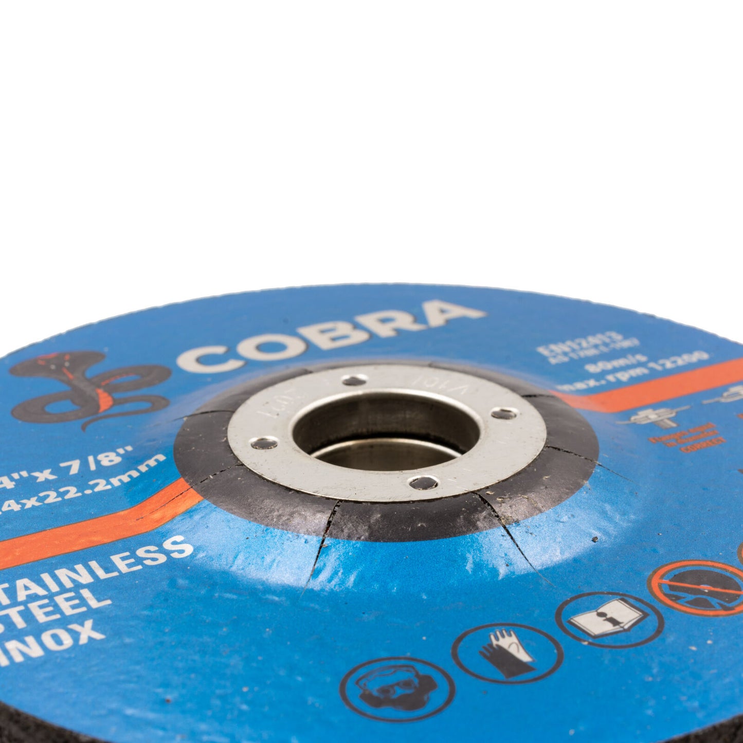 COBRA 5" x 6mm Grinding Disc - INOX Steel - 125mm, 10 Pack