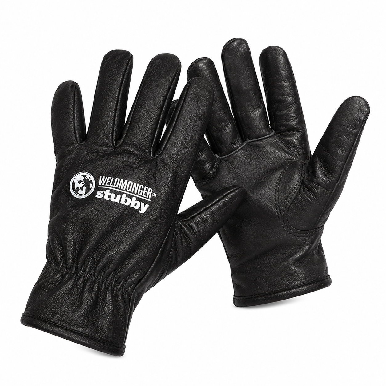 Weldmonger® Stubby TIG Welding Gloves, Black