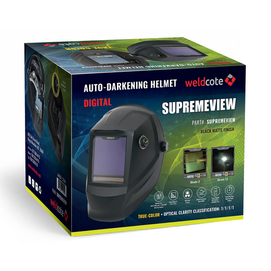 Weldcote SUPREMEVIEW Digital Auto-Darkening Helmet