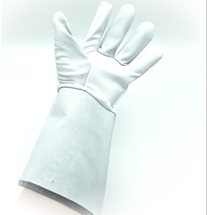 Weldmonger® TIG Welding Gloves - White/Gray 5.9" Cuff