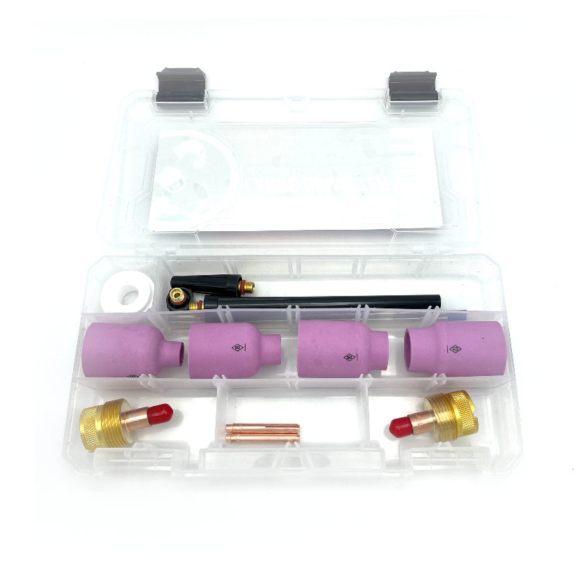 CK Worldwide / Weldmonger® Large Diameter Gas Lens Kit (for 9, 20 Style Torches)