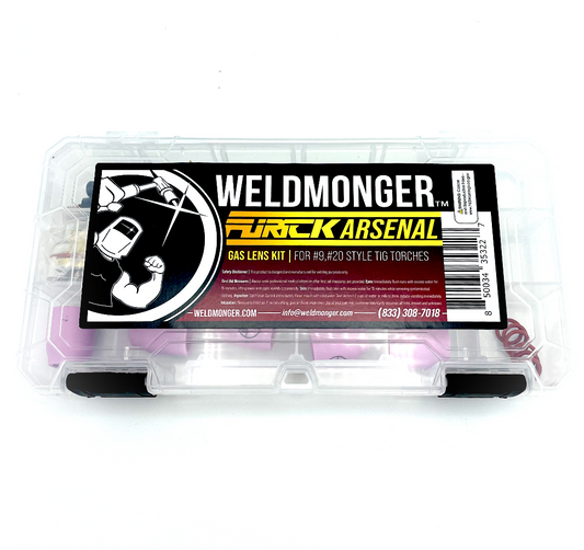 Weldmonger® Furick TIG Arsenal Kit For #9 AND 20 Style Torches