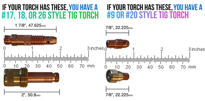 Weldmonger® TIG PRO Kit for 17/18/26 Style Torches (Furick Cup/CK Worldwide Genuine Parts)