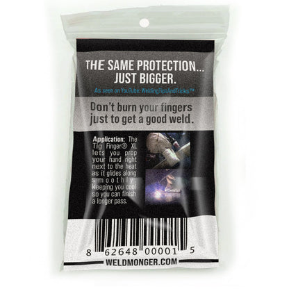 Weldmonger® Tig Finger® XL Heat Shield